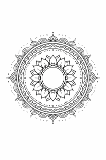 Mandala des Vishuddha-Chakras